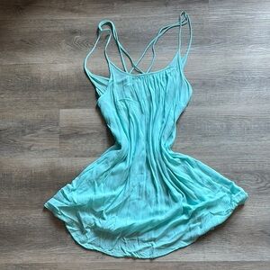 Roxy Aqua Sleeveless Top